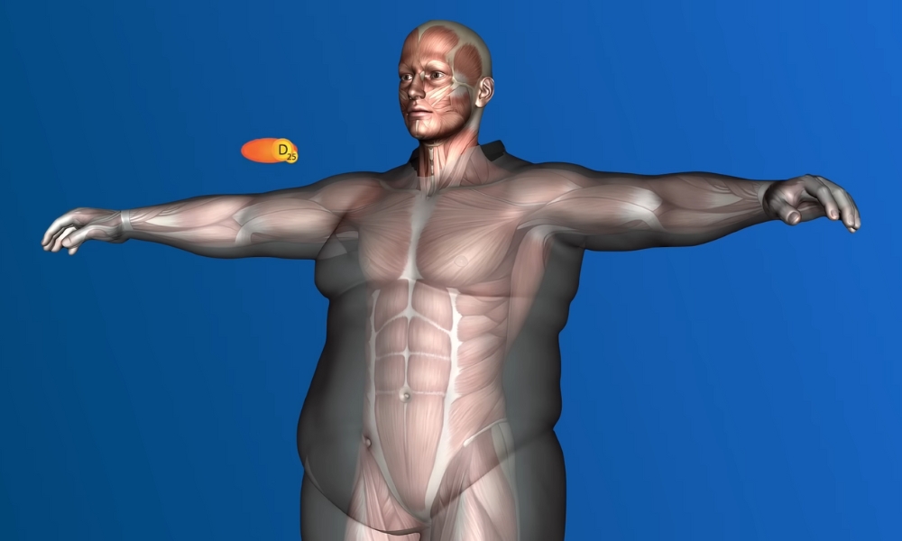 ChatGPT said:Nedostatak vitamina D može doprineti gojaznosti tako što utiče na metabolizam i povećava sklonost ka taloženju masnog tkiva